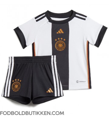 Tyskland Hjemmebanetrøje Børn VM 2022 Kortærmet (+ Korte bukser)